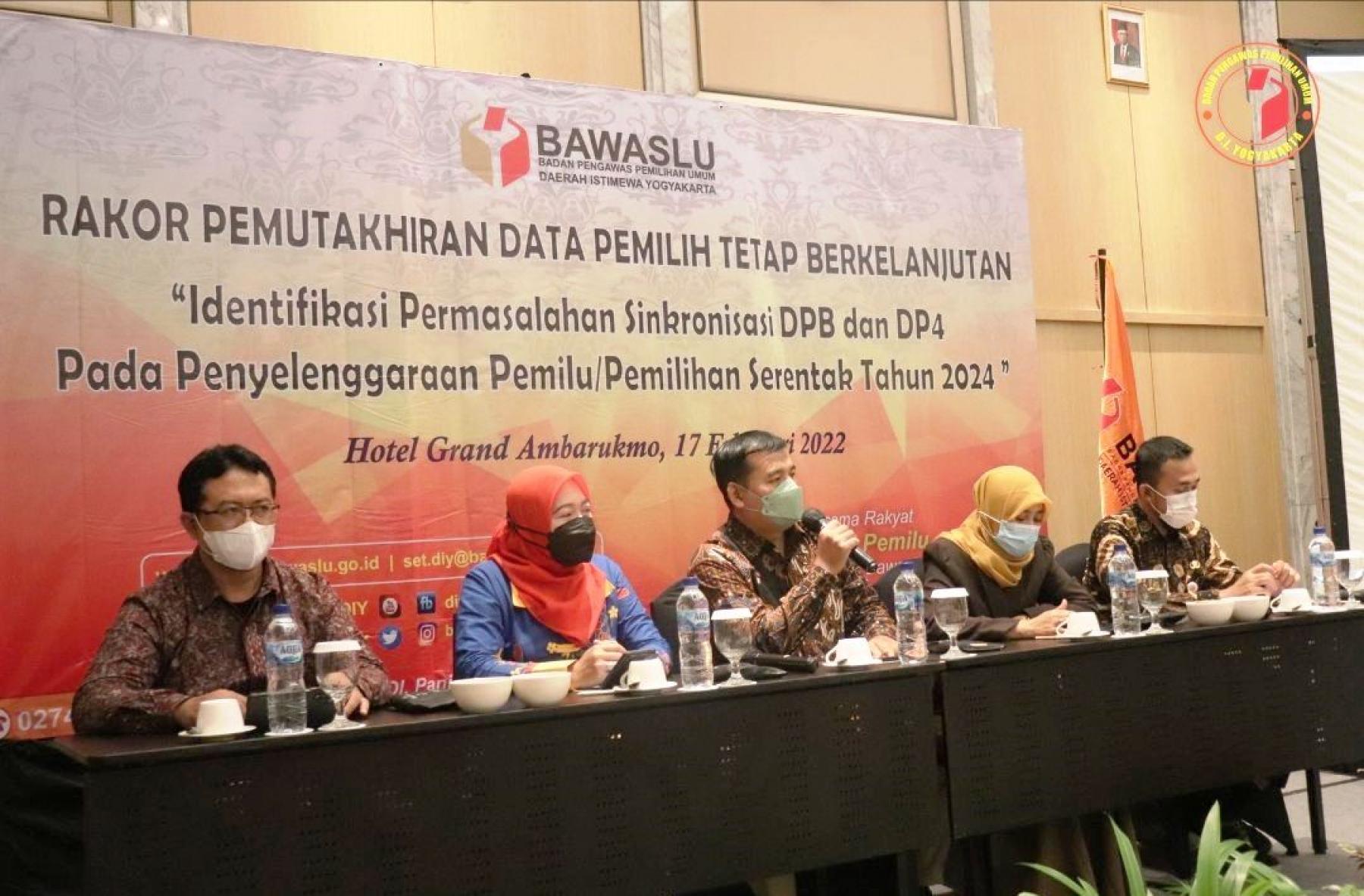 Demi Pemutakhiran Data Akurat, Bawaslu DIY Identifikasi Permasalahan Sinkronisasi Daftar Pemilih Berkelanjutan