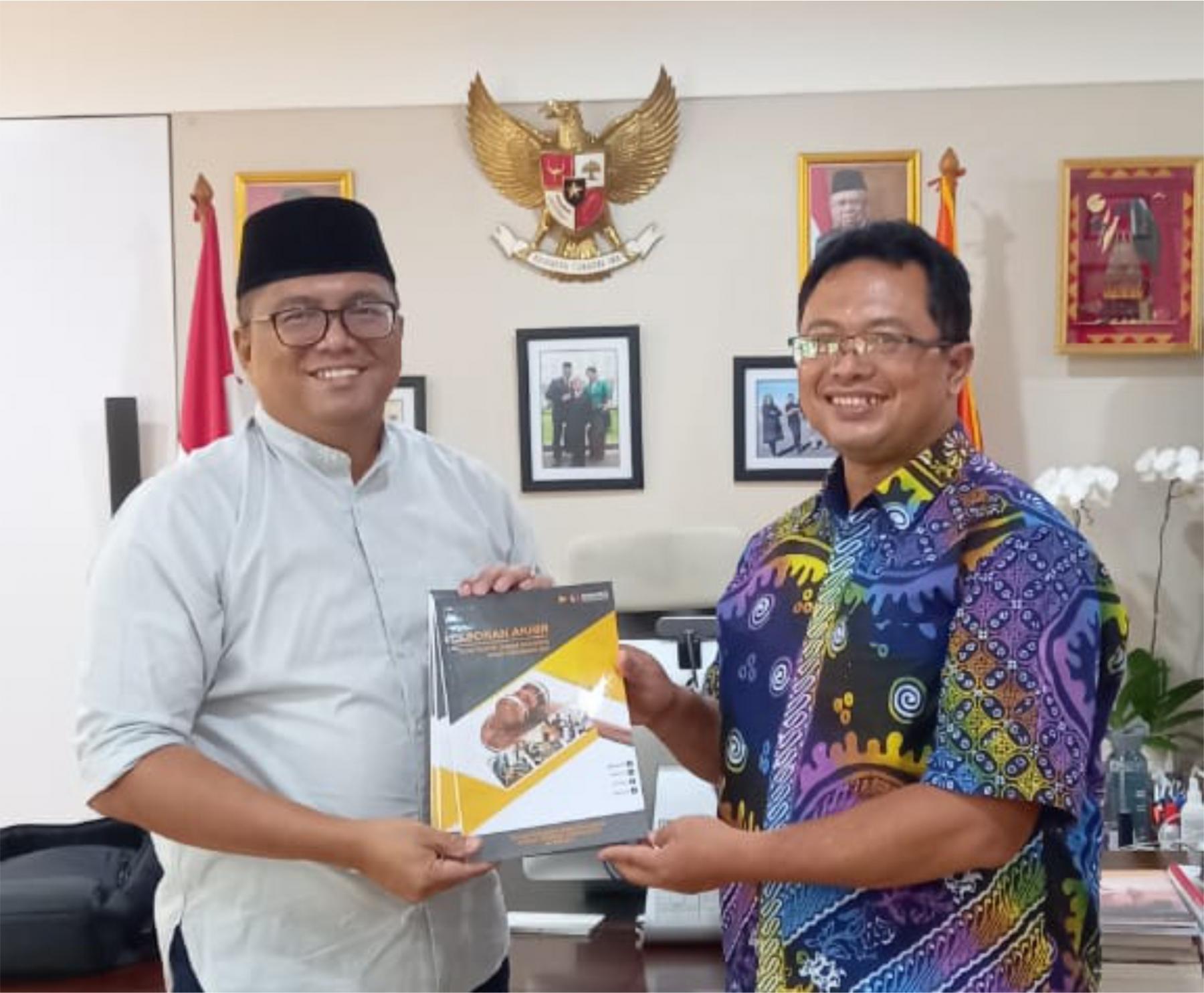 Sebagai Bentuk Pertanggungjawaban, Bawaslu DIY Serahkan Laporan Akhir Divisi