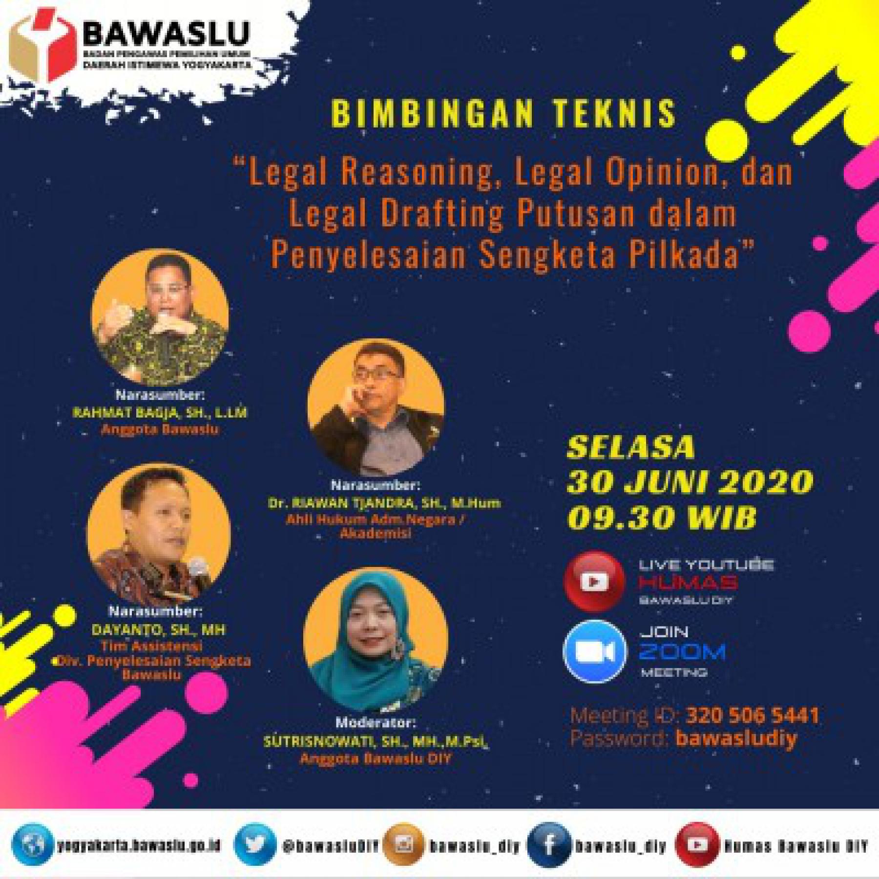 Pengawas Pemilu Harus Terampil Dalam Menyusun Putusan Penyelesaian Sengketa Pemilihan