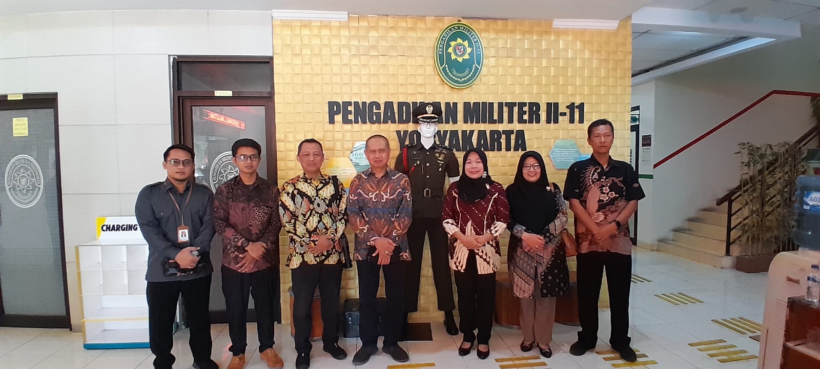 JDIH Bawaslu DIY Lakukan Studi Banding ke Pengadilan Militer Yogyakarta