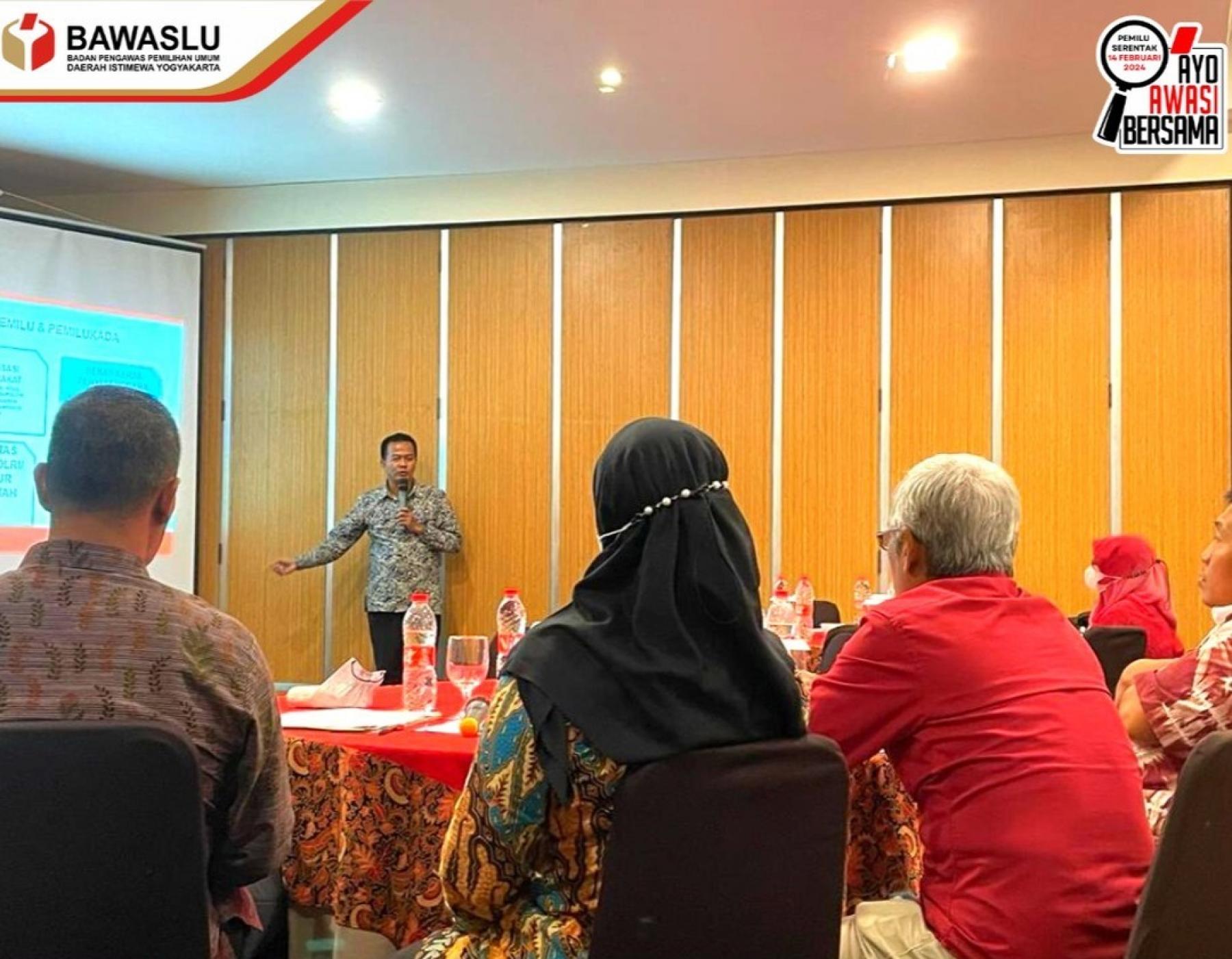 Workshop Penguatan Pengawasan Partisipatif Menuju Pemilu dan Pilkada 2024