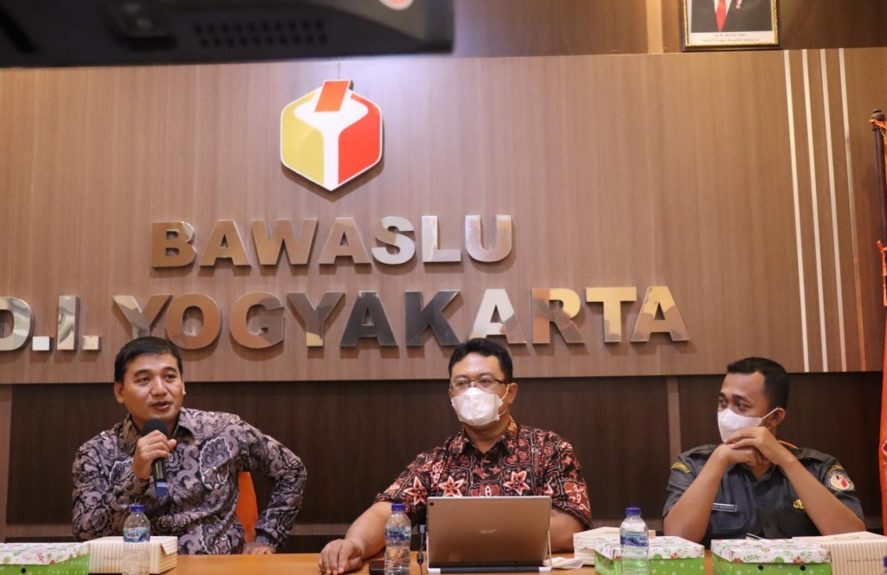 Bawaslu DIY Panggil Bawaslu Kabupaten/Kota Se-DIY