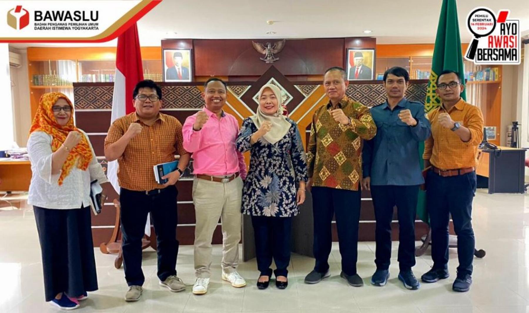 Jalin Kemitraan Pengabdian Masyarakat, Bawaslu DIY Gandeng UIN Sunan Kalijaga Yogyakarta