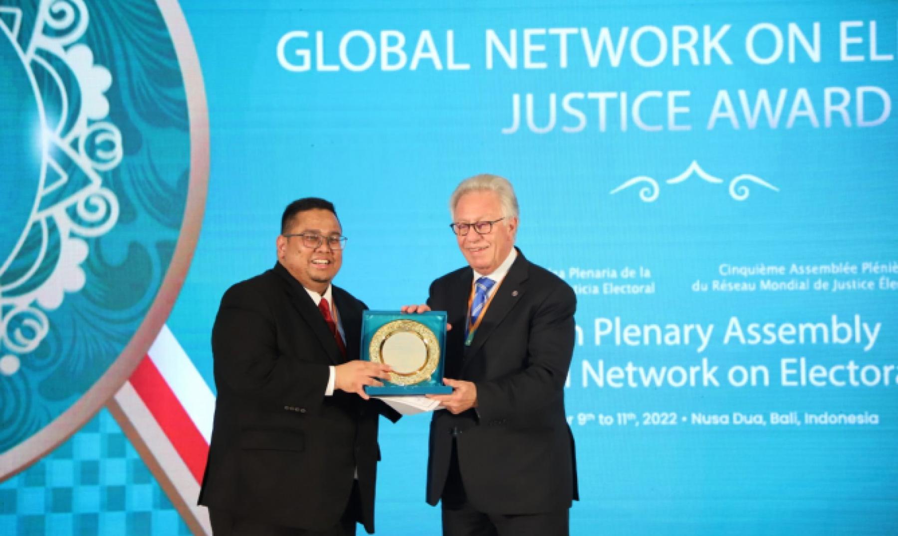 Hakim dari Meksiko Apresiasi Bawaslu Adakan GNEJ Award