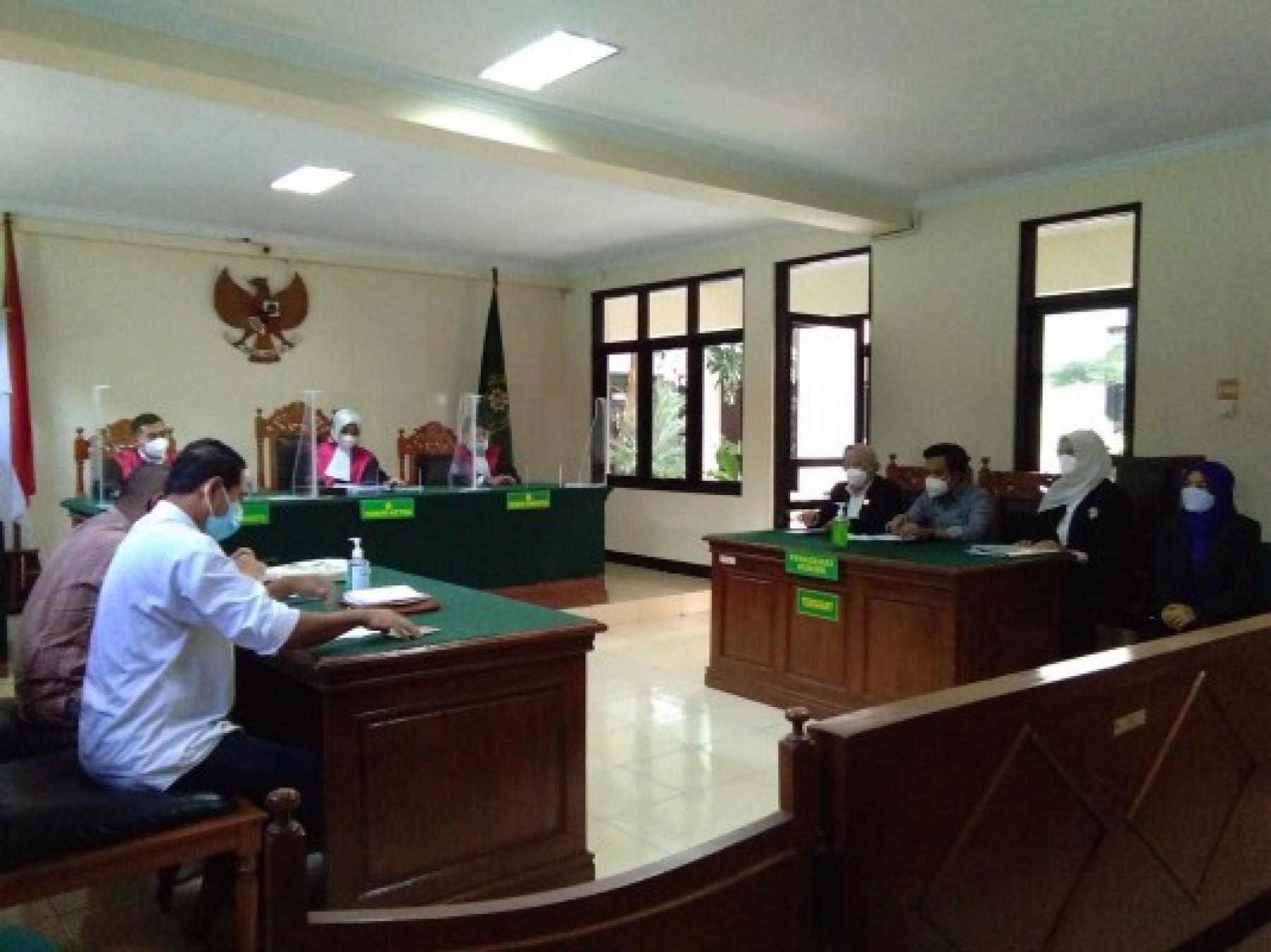 Bawaslu DIY Hadiri Sidang Putusan Sela Perkara Perdata 
