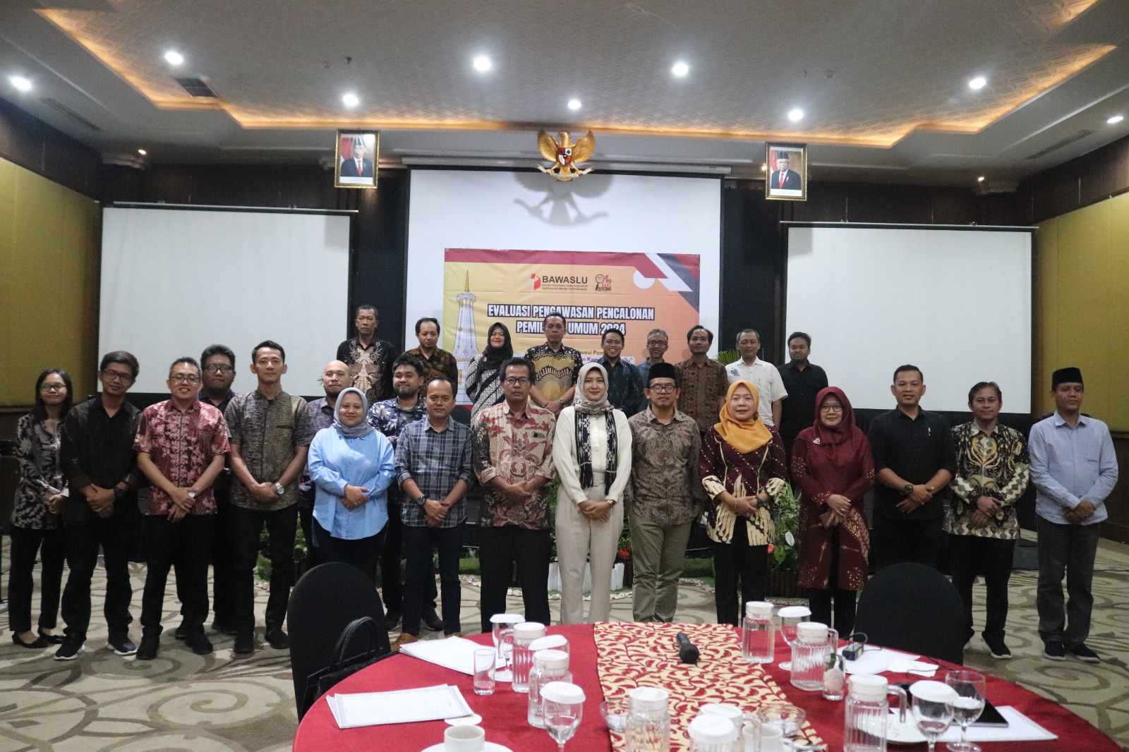 Perkuat Tugas Pengawasan di Kabupaten/Kota, Bawaslu DIY Lakukan Evaluasi Pengawasan Pencalonan Pemilu 2024