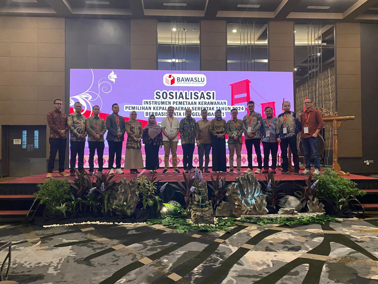 BAWASLU DIY HADIRI SOSIALISASI INSTRUMEN PEMETAAN KERAWANAN PEMILIHAN KEPALA DAERAH SERENTAK TAHUN 2024