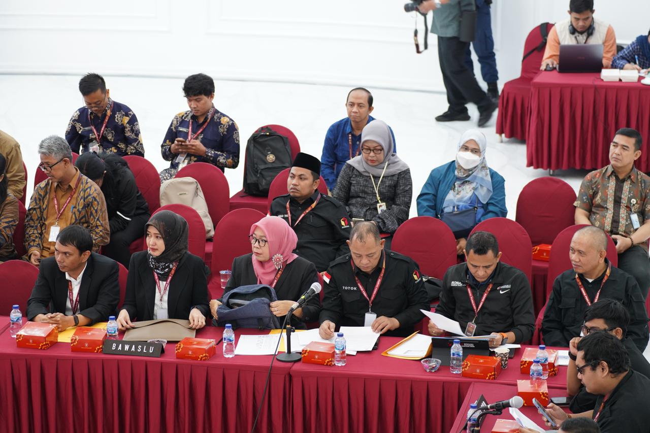 Rekapitulasi Hasil Suara Provinsi di Tingkat Nasional, Bawaslu Daerah Istimewa Yogyakarta Lakukan Pengawasan Melekat