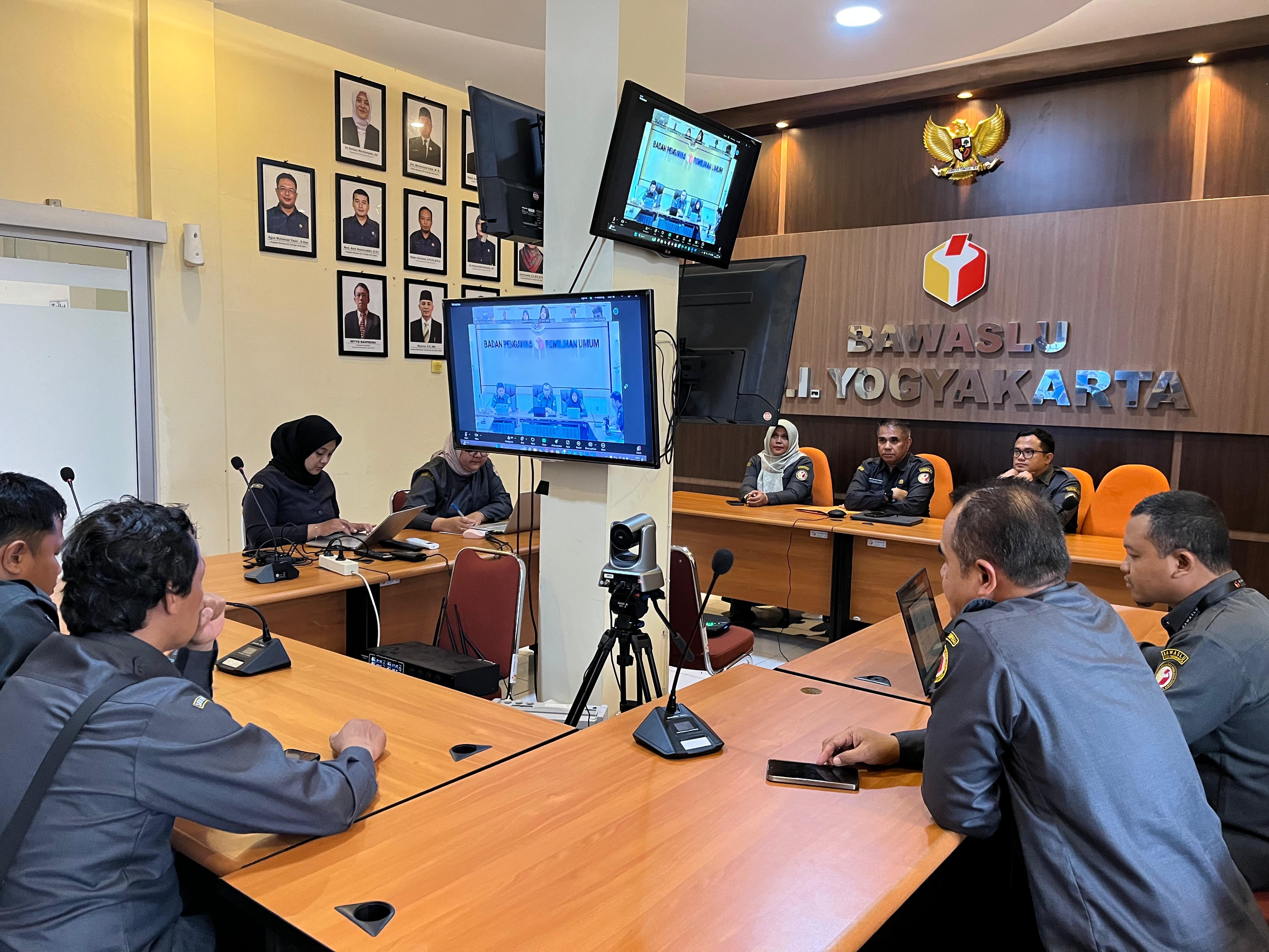 BAWASLU DIY IKUTI TECHNICAL MEETING  PRA PEMANGGILAN CPNS TAHUN 2024