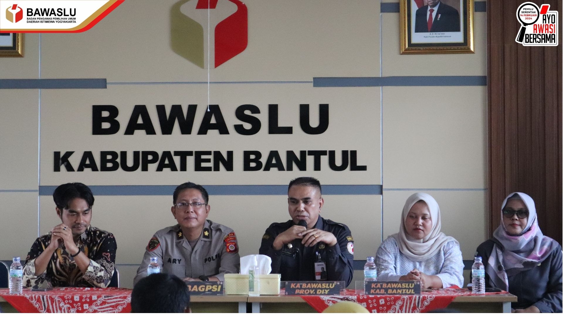Mitigasi Risiko pada Tahapan Kampanye, Bawaslu DIY Lakukan Monitoring Asesmen Penguatan Mentalitas Panwaslucam di Bantul