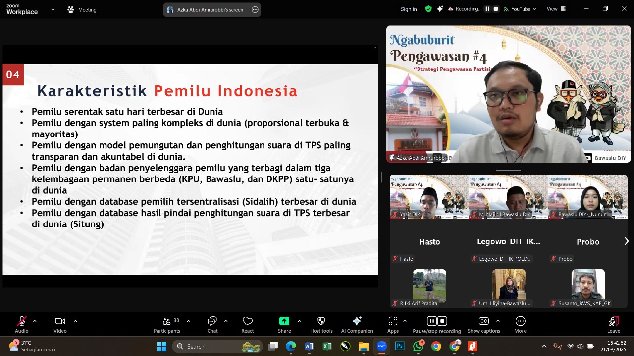 Ngabuburit Pengawasan Seri Keempat Menekankan Perlunya Pengawasan Partisipatif