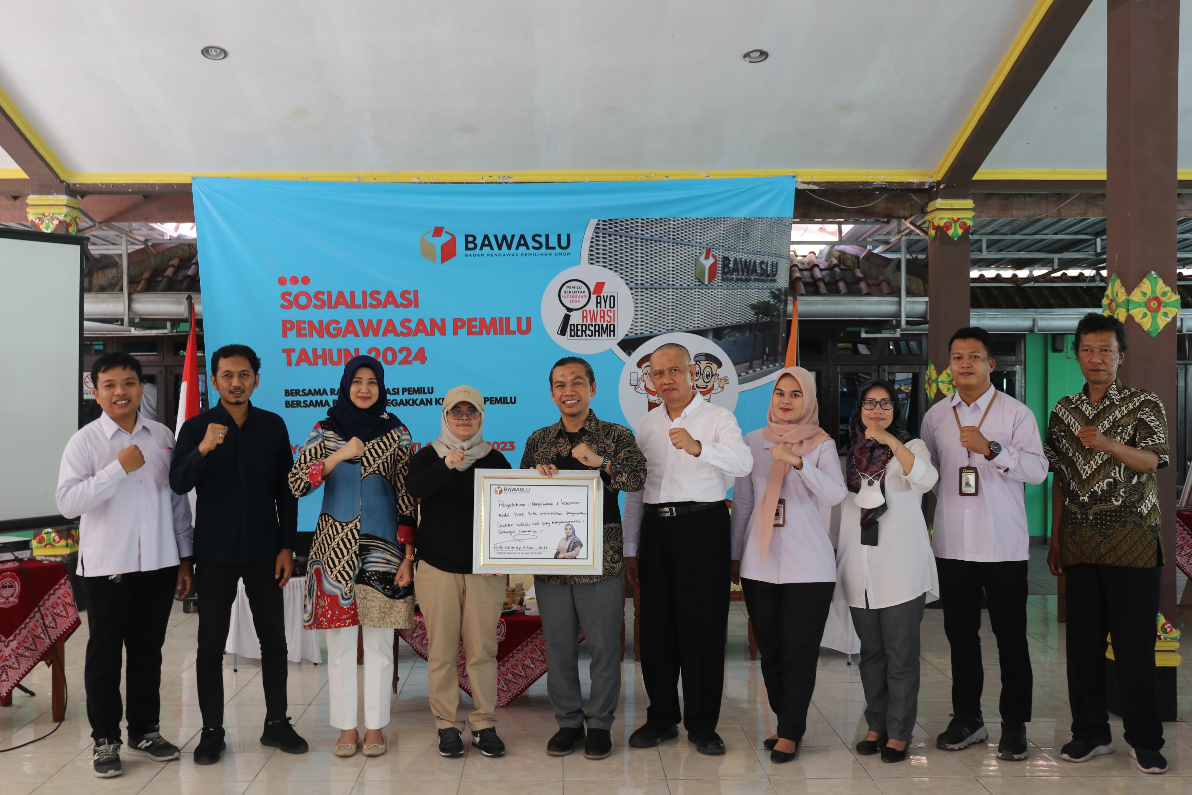 Lolly Tekankan Pentingnya Desa APU sebagai Bentuk Pengawasan Partisipatif dalam Pemilu 2024