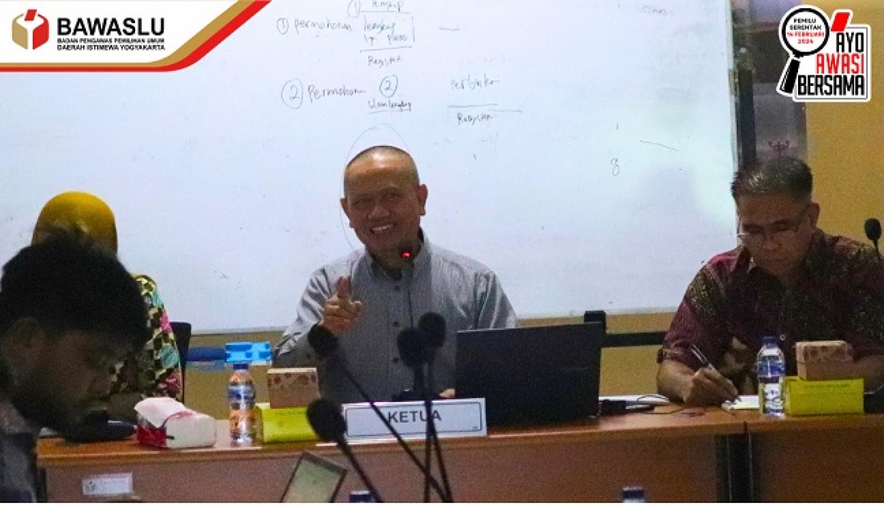 Bawaslu DIY Siapkan SDM Hadapi Sengketa Proses Pemilu