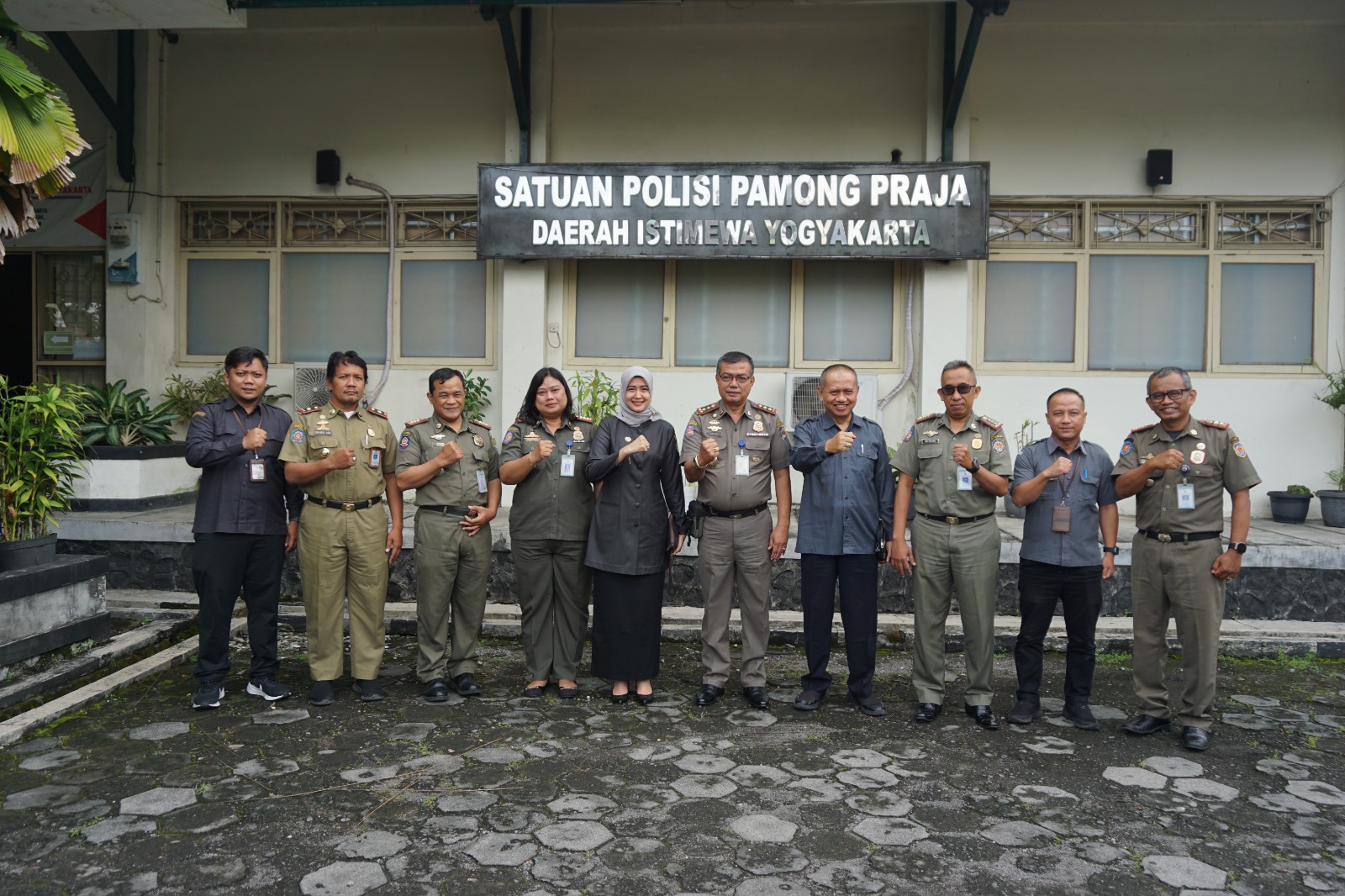 Lanjutkan Sinergitas, Bawaslu DIY Lakukan Audiensi ke Satpol PP DIY