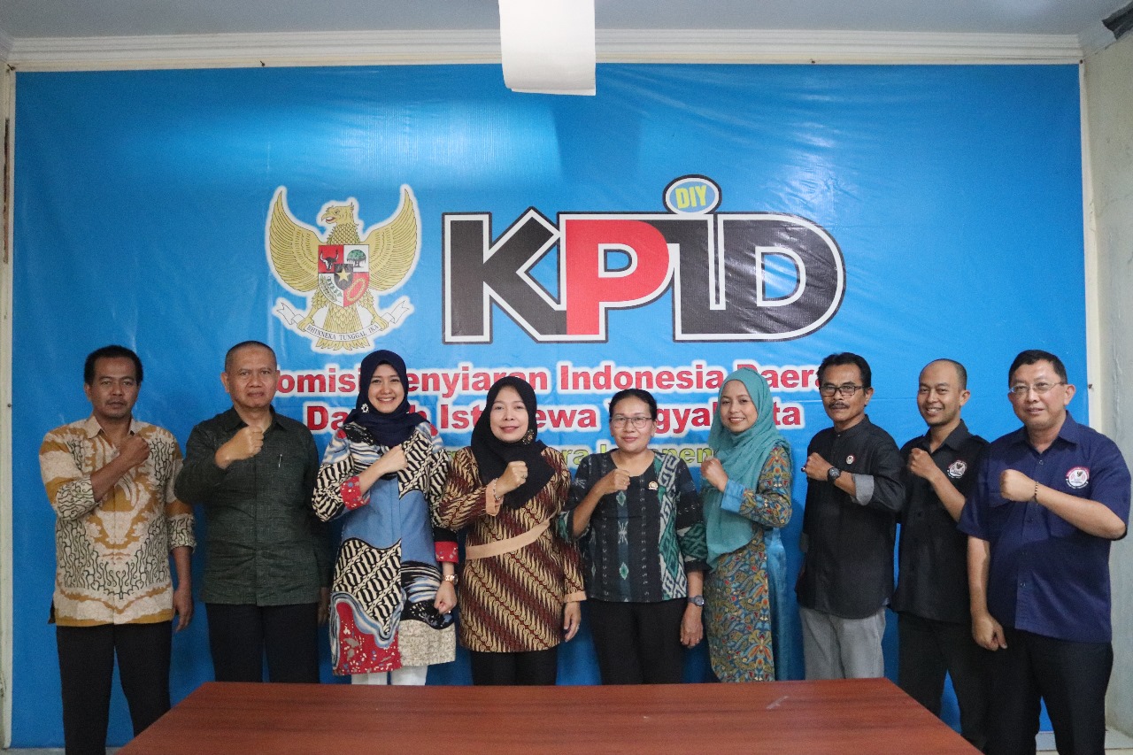 Persiapan Pembentukan Gugus Tugas Pengawasan Kampanye Pemilu 2024, Bawaslu DIY Lakukan Audiensi ke KPID DIY