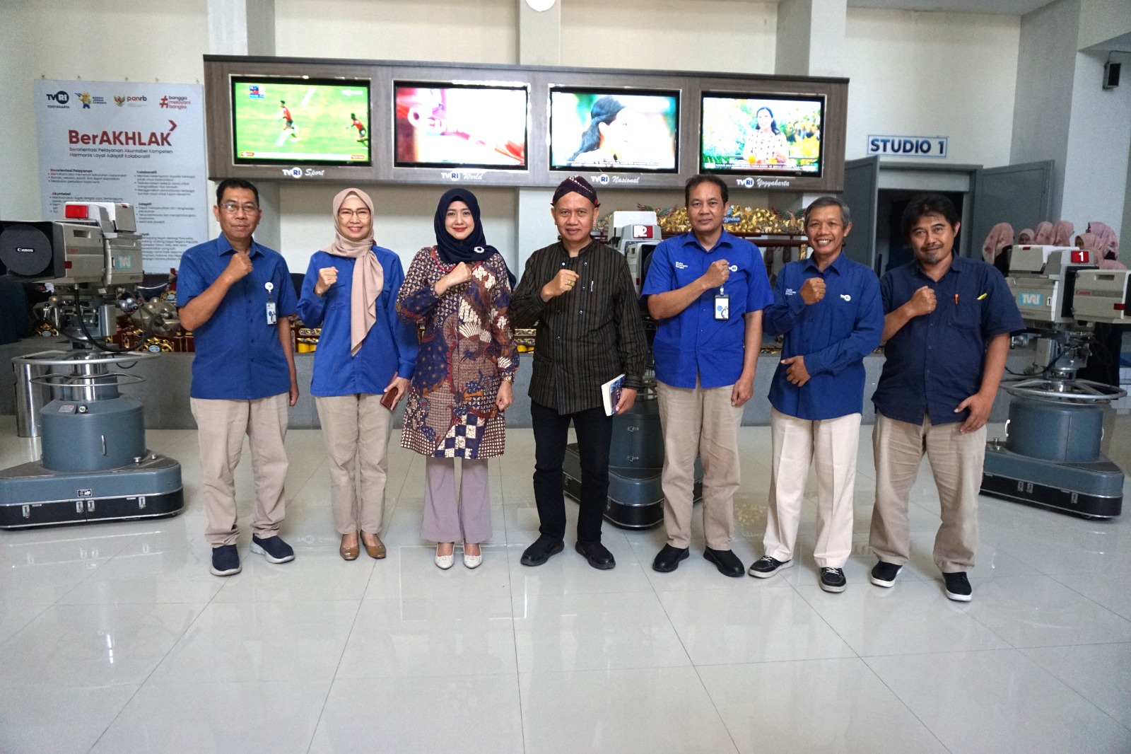Bawaslu DIY Bersama TVRI Yogyakarta Siap Kawal Proses Demokrasi