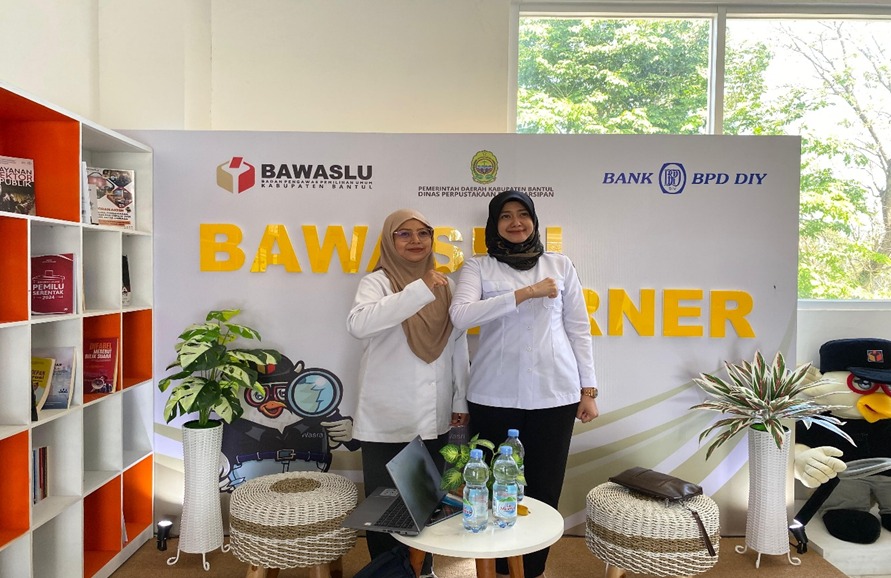 Umi Illiyina Tinjau Bawaslu Corner dan Pengawasan Partisipatif di Bantul