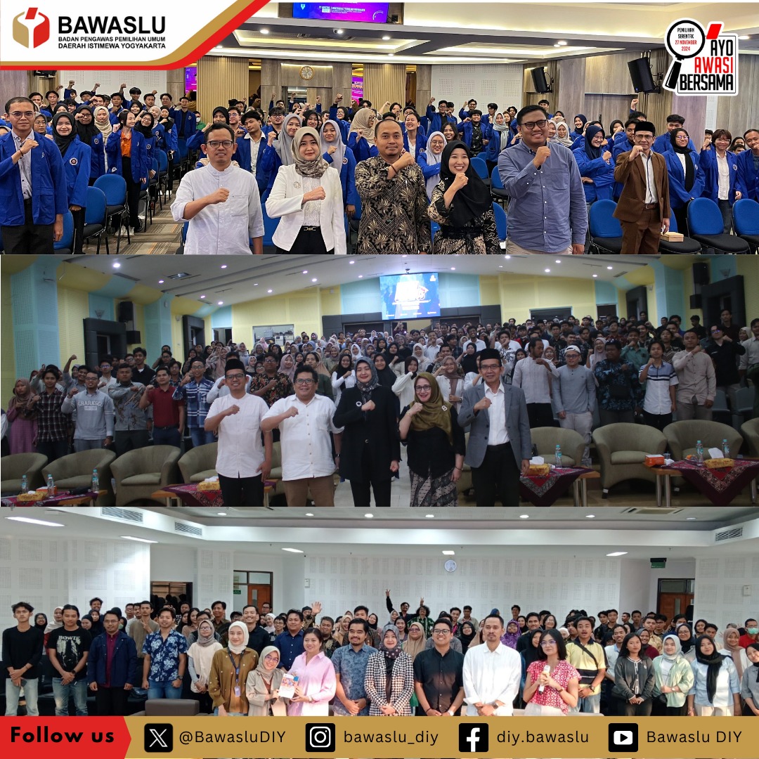 Perkuat Pengawasan Partisipatif, Bawaslu Ngampus Di Beberapa Perguruan Tinggi di Daerah Istimewa Yogyakarta