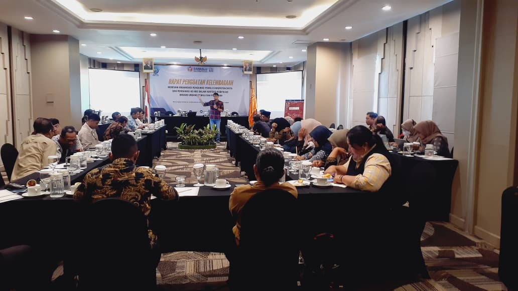 Redesain Pengawas Pemilu, Bawaslu DIY Perkuat Organisasi Pengawas Pemilu Ad Hoc