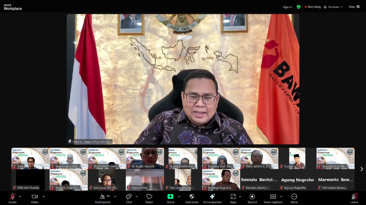 Bawaslu Provinsi DIY Taja “Ngabuburit Pengawasan” Perkuat Soliditas Dengan Stakeholder