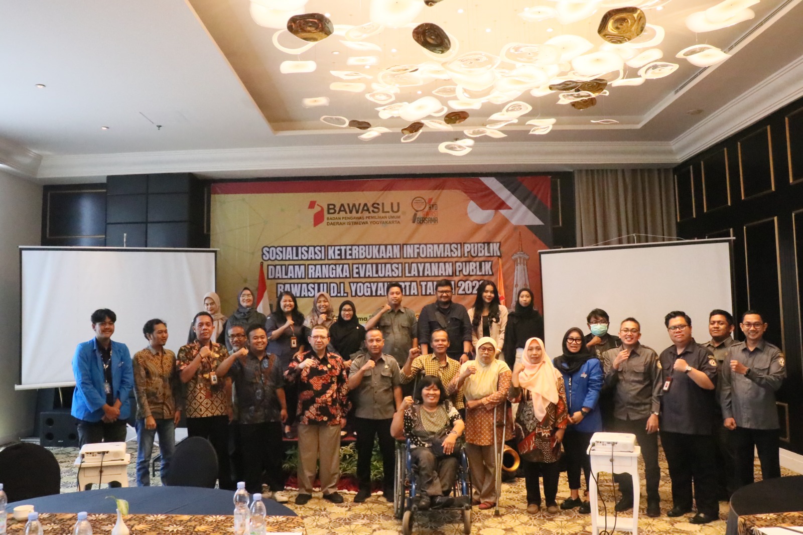 Bawaslu DIY Ajak Masyarakat dan Mahasiswa untuk Turut Mengawal Keterbukaan Layanan Informasi Publik