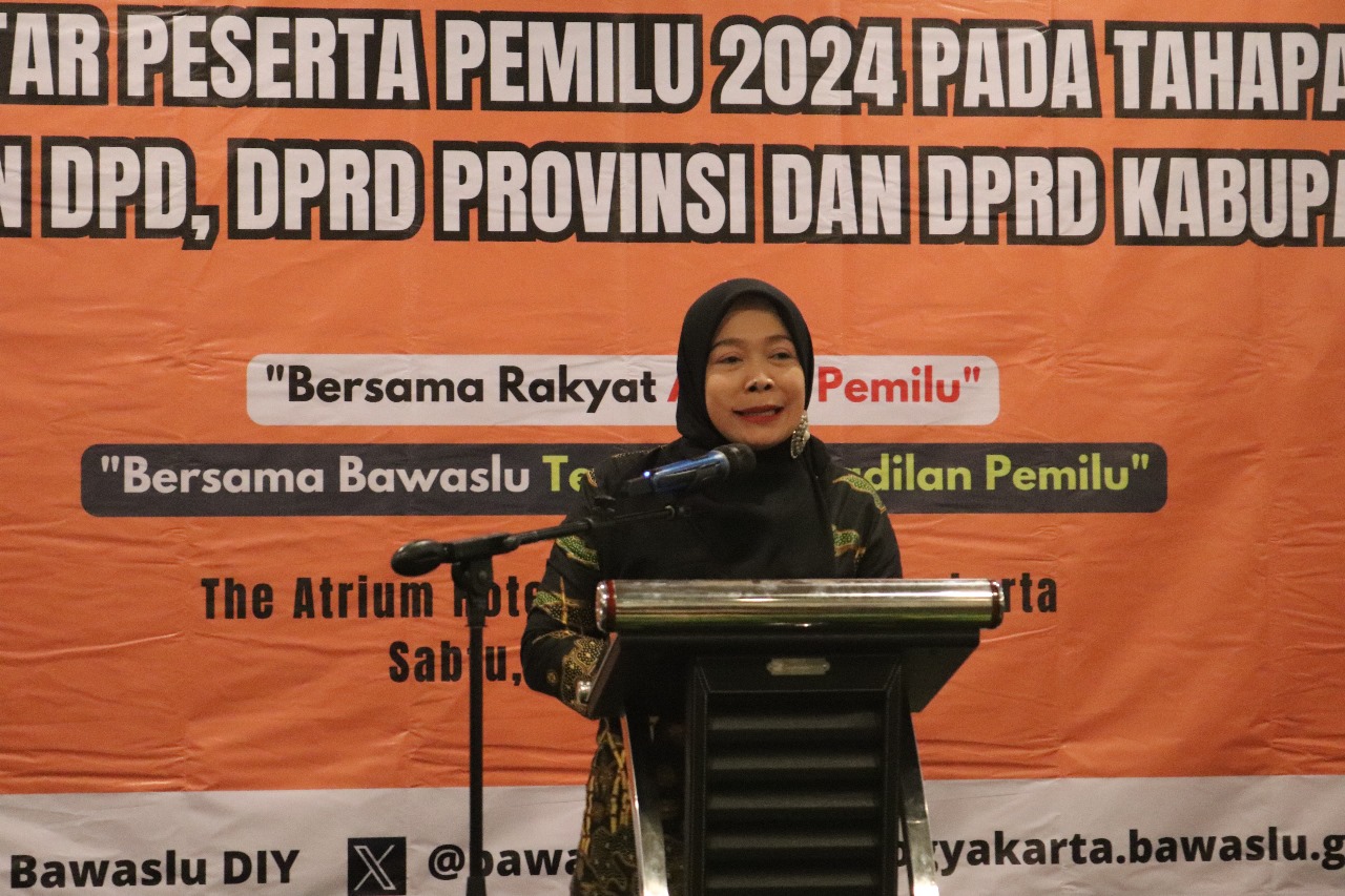 Cegah Sengketa Antar Peserta Pemilu, Bawaslu DIY Melakukan Sosialisasi kepada Peserta Pemilu 2024