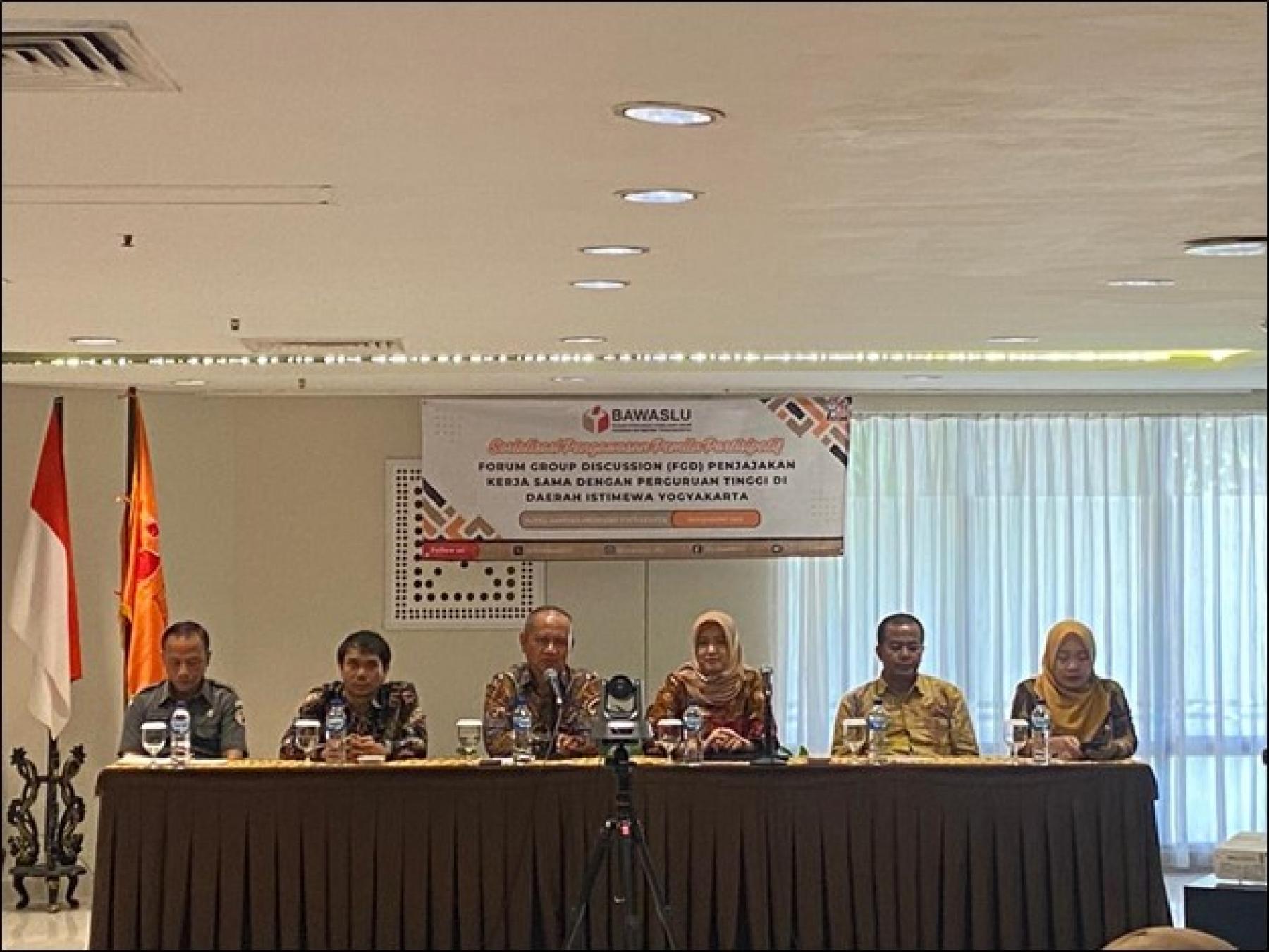 Perkuat Pengawasan Pemilu Partisipatif, Bawaslu DIY Jajaki Kerja Sama dengan Perguruan Tinggi