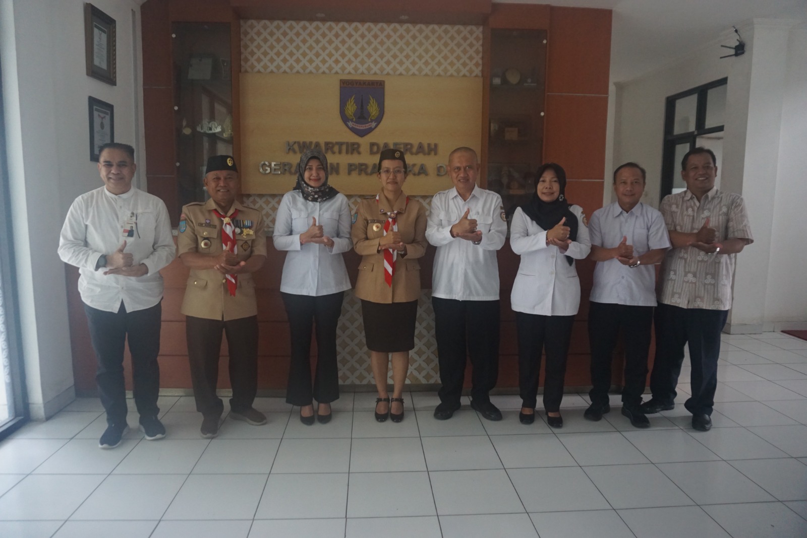 Audiensi Bawaslu DIY ke Kwarda DIY