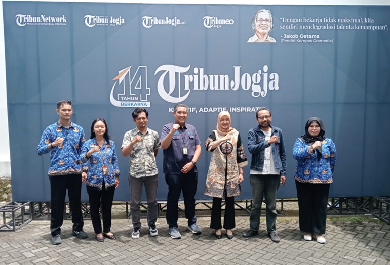 Bawaslu DIY Lakukan Media Visit ke Tribun  Jogja