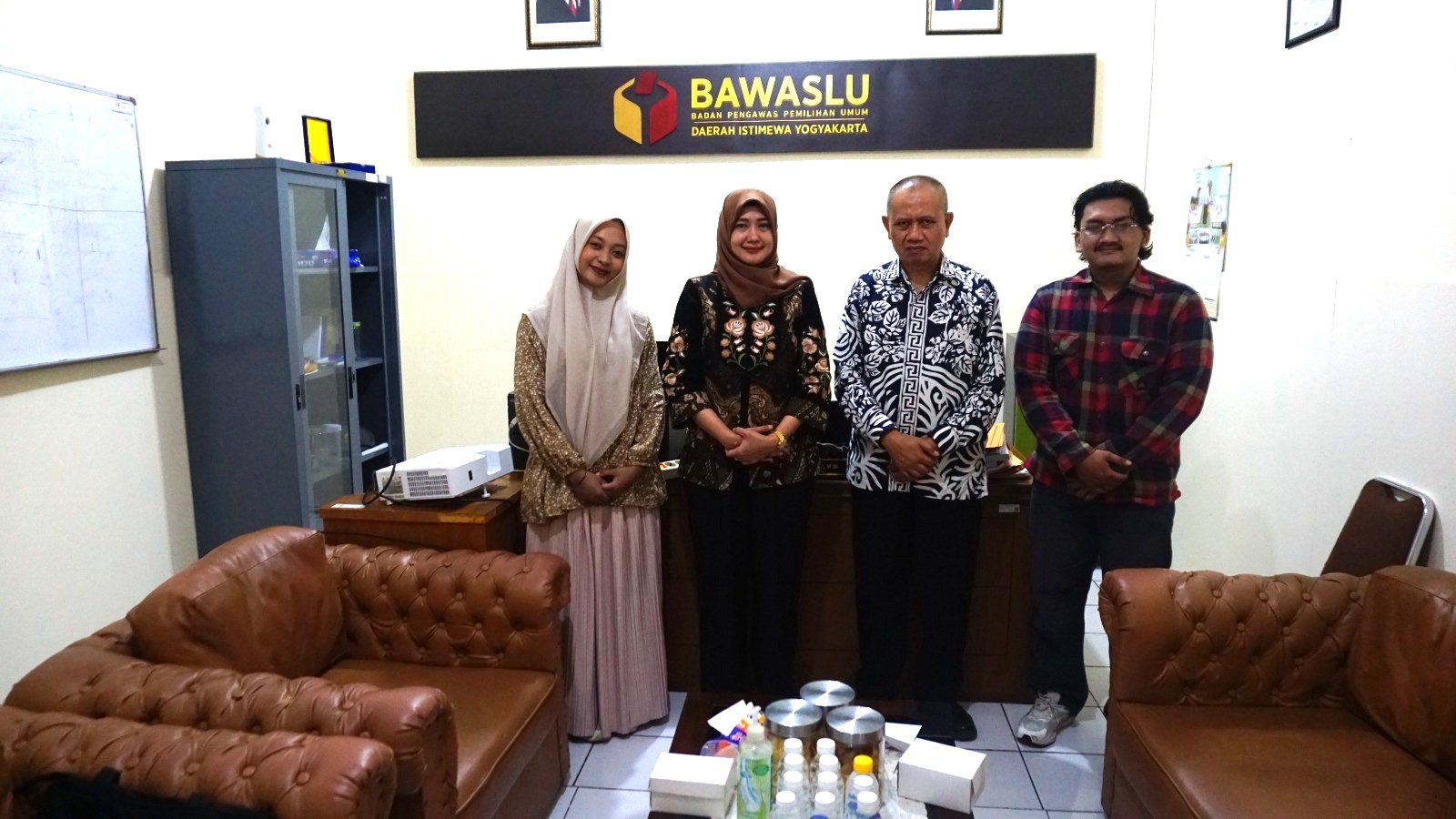 Bawaslu DIY menerima audiensi HMI UIN Sunan Kalijaga