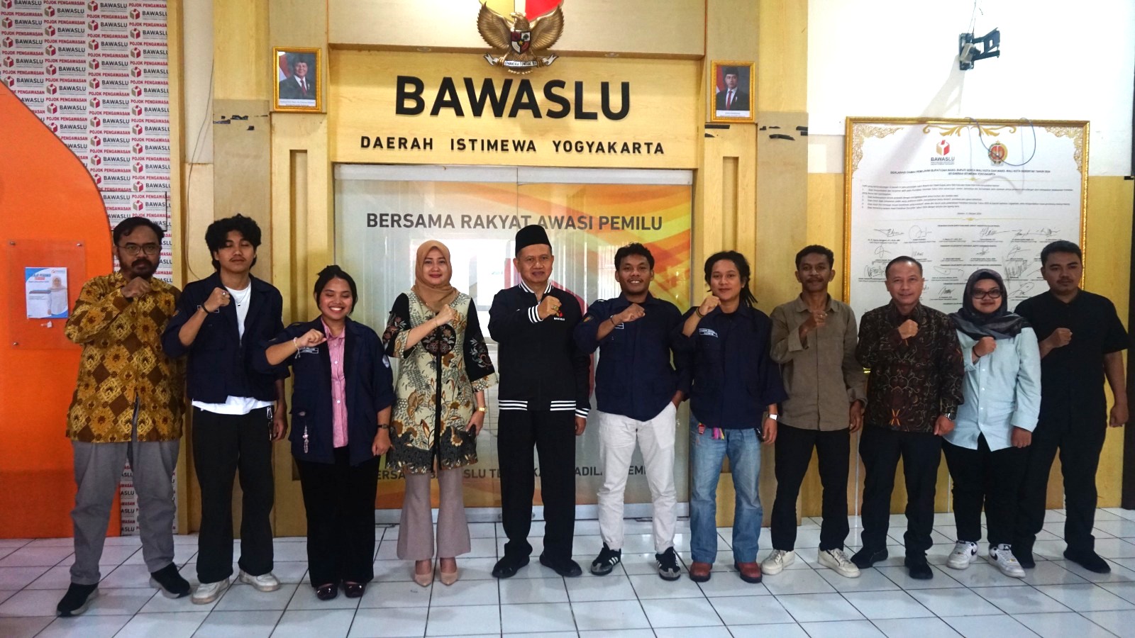 Bawaslu DIY Terima Audiensi Mahasiswa Fakultas Hukum Janabadra