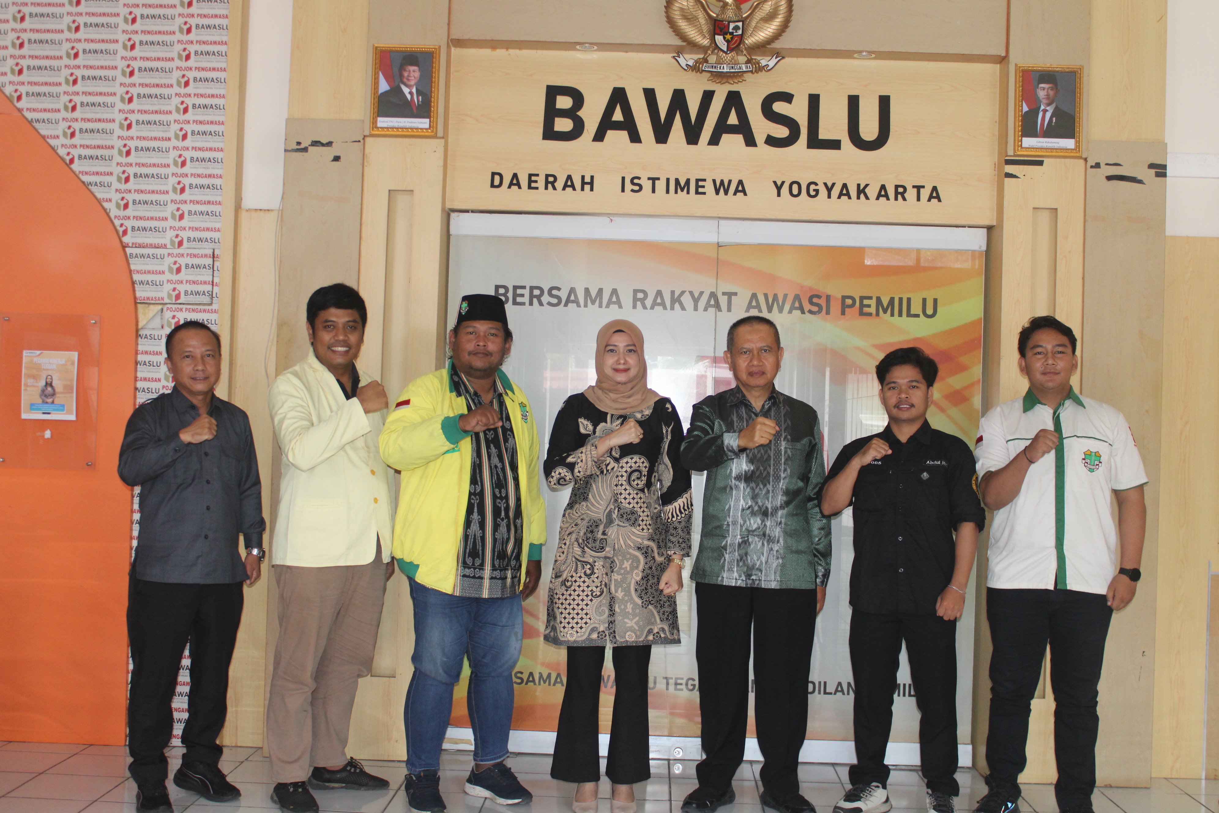 Bawaslu Menerima Audiensi Pemuda Katolik Daerah DIY