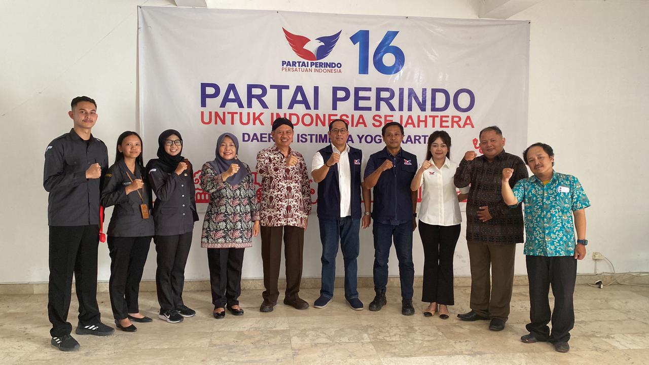 Bawaslu DIY Lakukan Audiensi ke DPW Partai Perindo DIY Untuk Memperkuat Sinergi Demokrasi dan Pemutakhiran Data SIPOL