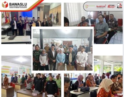 Bawaslu DIY dan Bawaslu Kabupaten/Kota se-DIY lakukan pengawasan pada rapat pleno terbuka KPU Kabupaten/Kota se-DIY