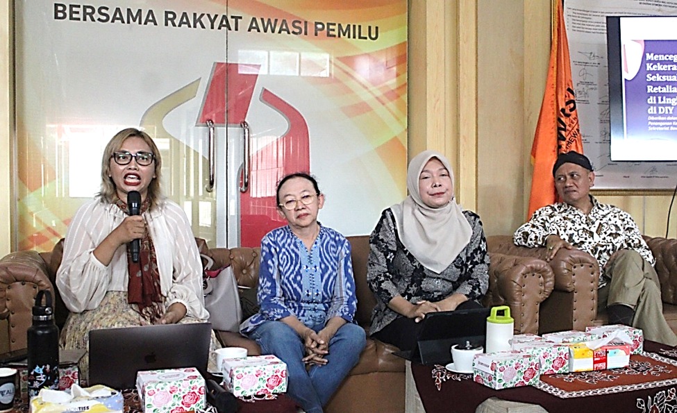 Bawaslu DIY menggelar Sosialisasi Pencegahan dan Penanganan Kekerasan Seksual (PPKS) sebagai upaya mewujudkan lingkungan kerja yang aman, inklusif, dan bebas dari kekerasan seksual.