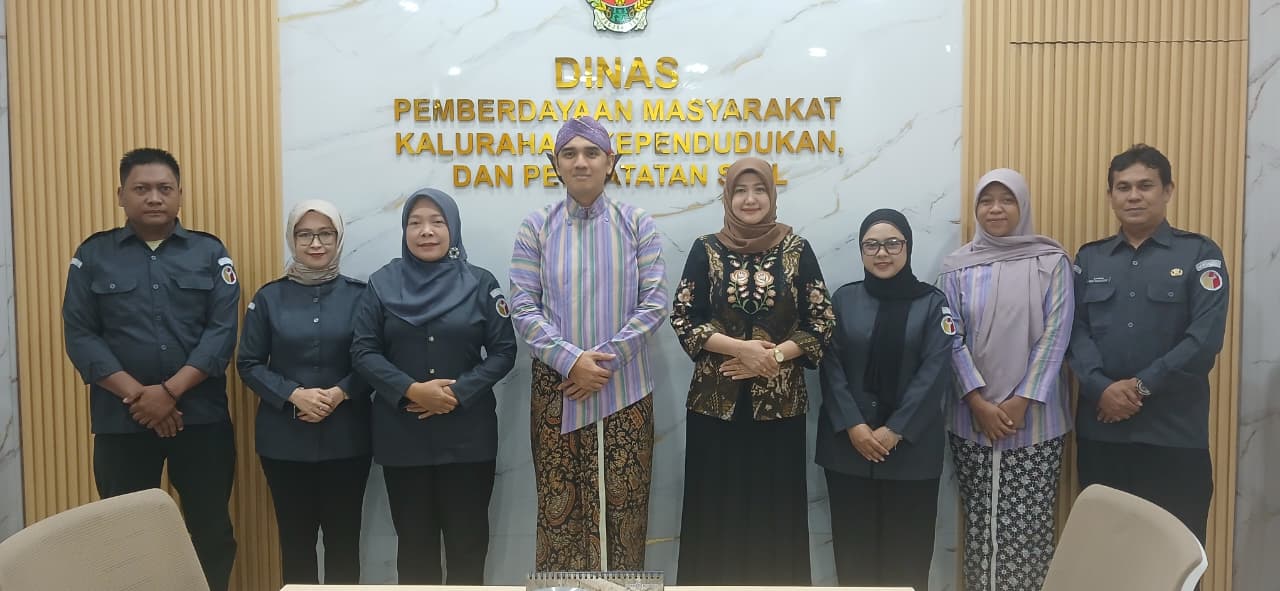 Bawaslu DIY melakukan audiensi ke Dinas  Pemberdayaan Masyarakat, Kalurahan, Kependudukan dan Pencatatan Sipil (DPMKKPS) DIY terkait data pemilih di DIY.