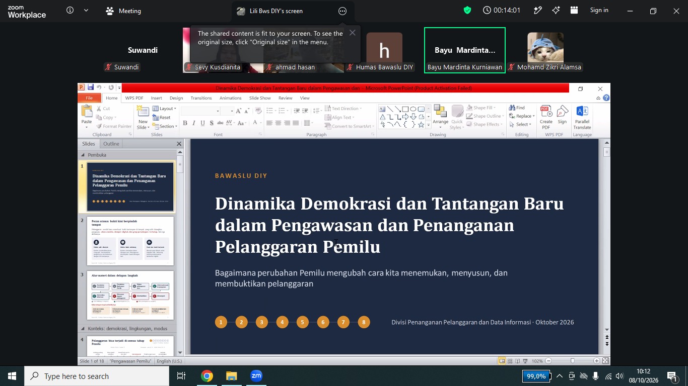 Bawaslu DIY paparkan penanganan pelanggaran pemilu melalui Angkringan Demokrasi