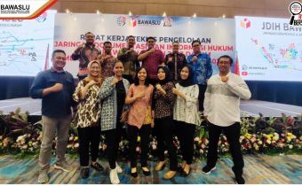 Optimalkan Keterbukaan Informasi Pemilu 2024, Bawaslu DIY Hadiri Rakernis Pengelolaan JDIH Bawaslu di Jakarta