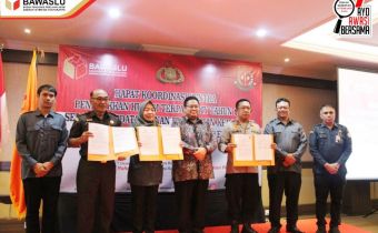 Bawaslu DIY, Polda DIY, dan Kejati DIY Jalin Sinergi Dengan Teken Perjanjian Kerjasama