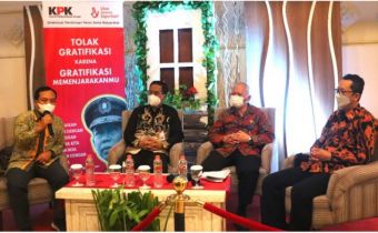 Bawaslu DIY Ikuti Bimtek Program Anti Korupsi Bagi Penyelenggara Pemilu Yang Berkualitas Dan Berintegritas 