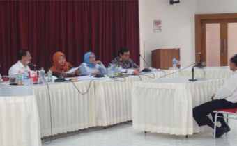 Tes wawancara calon anggota Panwaslu Kab/Kota se DIY oleh Timsel