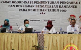 Siapkan Garda Terdepan, Bawaslu DIY Rakor Pembentukan PTPS 