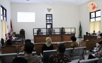 Bawaslu DIY Bersama Bawaslu Kabupaten/Kota Kunjungi PTUN Yogyakarta Bahas Persiapan Tahapan Pemilu 2024