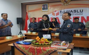 Bawaslu DIY Hadiri Acara Tasyakuran Perayaan HUT ke-7 Bawaslu Kabupaten/Kota di Gunungkidul