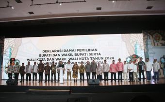 Gelar Deklarasi Pemilihan Damai, Bawaslu DIY Dorong Pemilihan Kepala Daerah Serentak 2024 yang Berintegritas