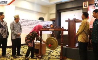 Jelang Satu Tahun Menjelang Pemilu, Bawaslu DIY Gelar Siaga Pengawasan Pemilu