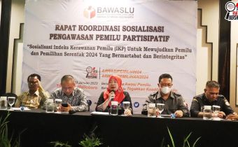 Tingkatkan Kewaspadaan Hadapi Pemilu Serentak 2024, Bawaslu DIY Lakukan Sosialisasi Indeks Kerawanan Pemilu