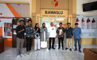 Perkuat Pengawasan Partisipatif, Bawaslu DIY Terima Audiensi Ikatan Mahasiswa Muhammadiyah Yogyakarta
