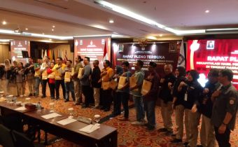 Lakukan Pengawasan Melekat, Bawaslu Daerah Istimewa Yogyakarta Kawal Rekapitulasi Hasil Penghitungan Suara di Tingkat Provinsi