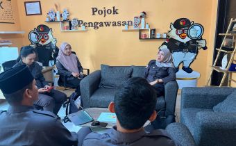 Bawaslu DIY Lakukan Kunjungan Supervisi Pengawasan Partisipatif di Bawaslu Kabupaten Sleman